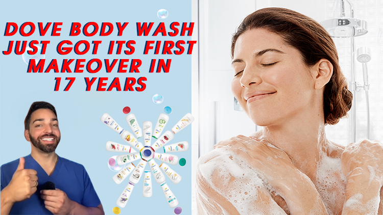 Dove Body Wash Just Got Its First Makeover in 17 Years